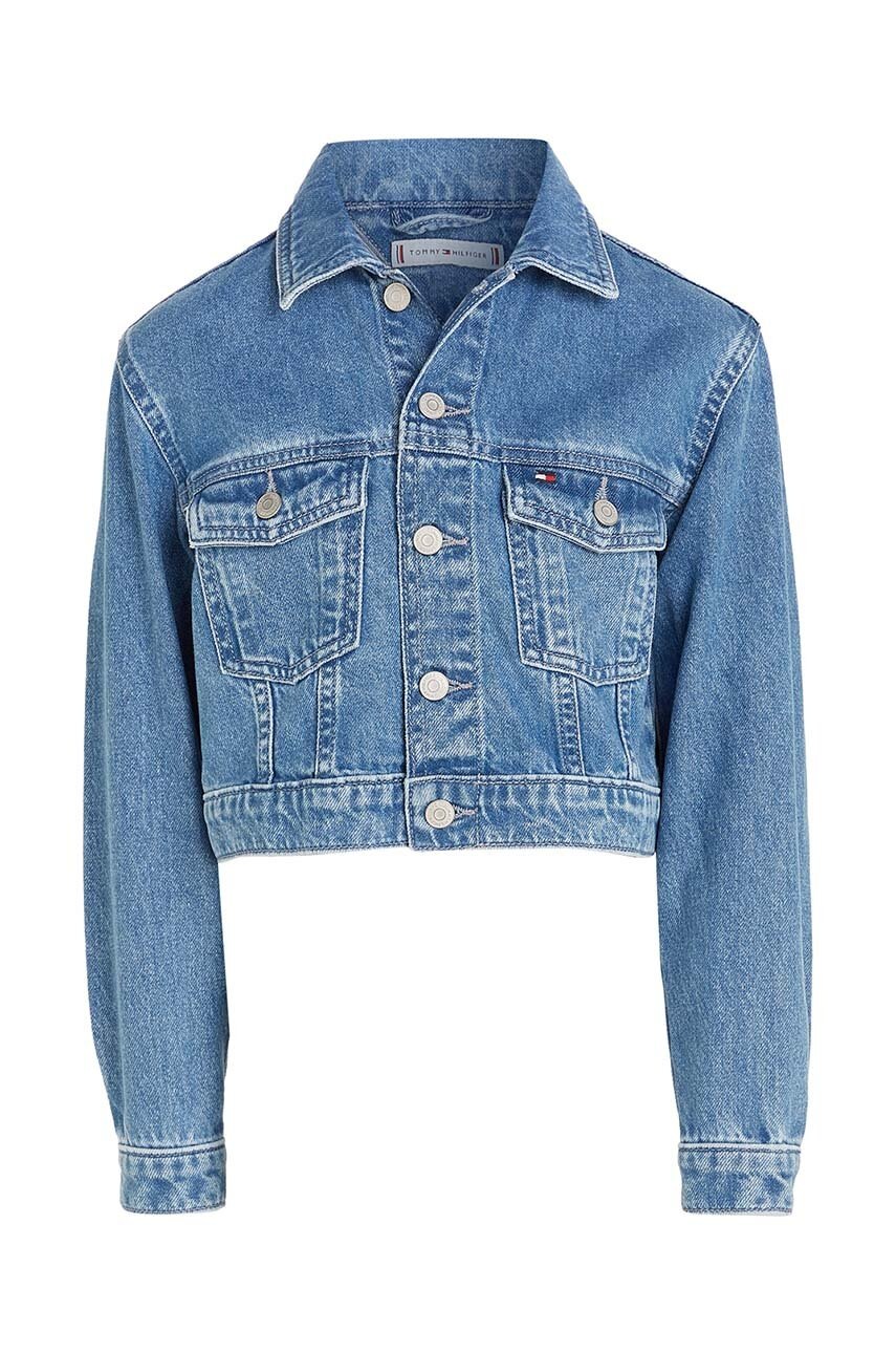 Детская джинсовая куртка Tommy Hilfiger Детская джинсовая куртка Tommy Hilfiger