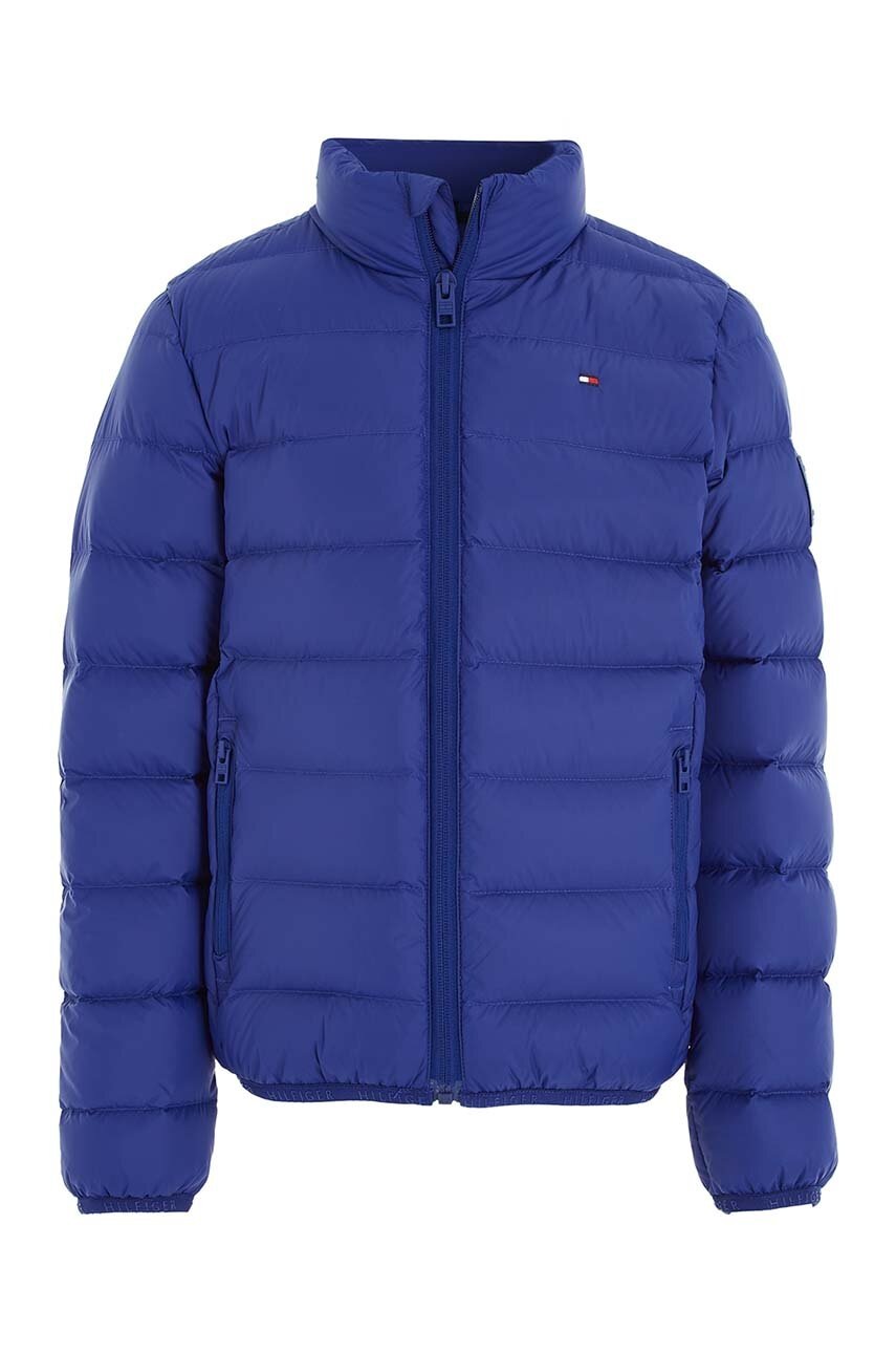 

Детская пуховая куртка Tommy Hilfiger цвет синий