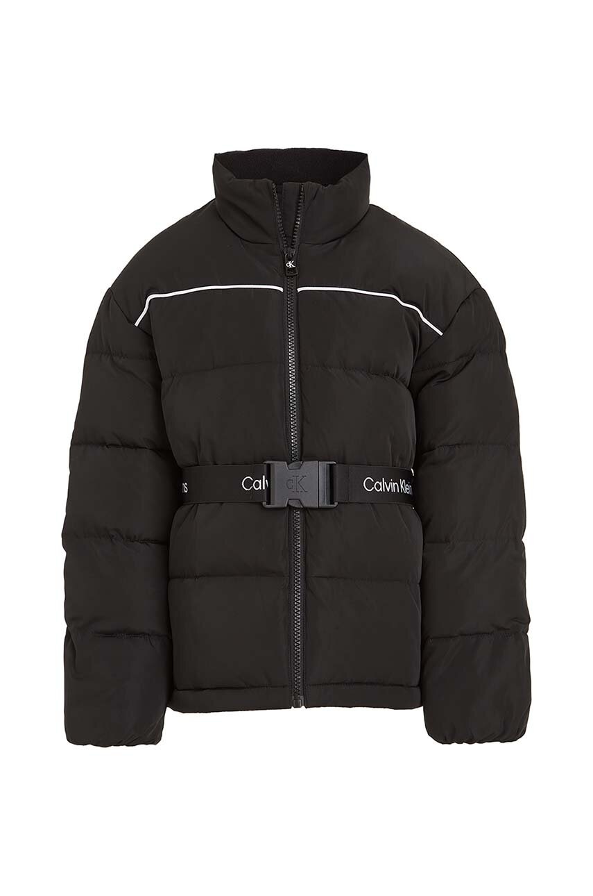 Детская куртка Calvin Klein Jeans цвет чёрный
