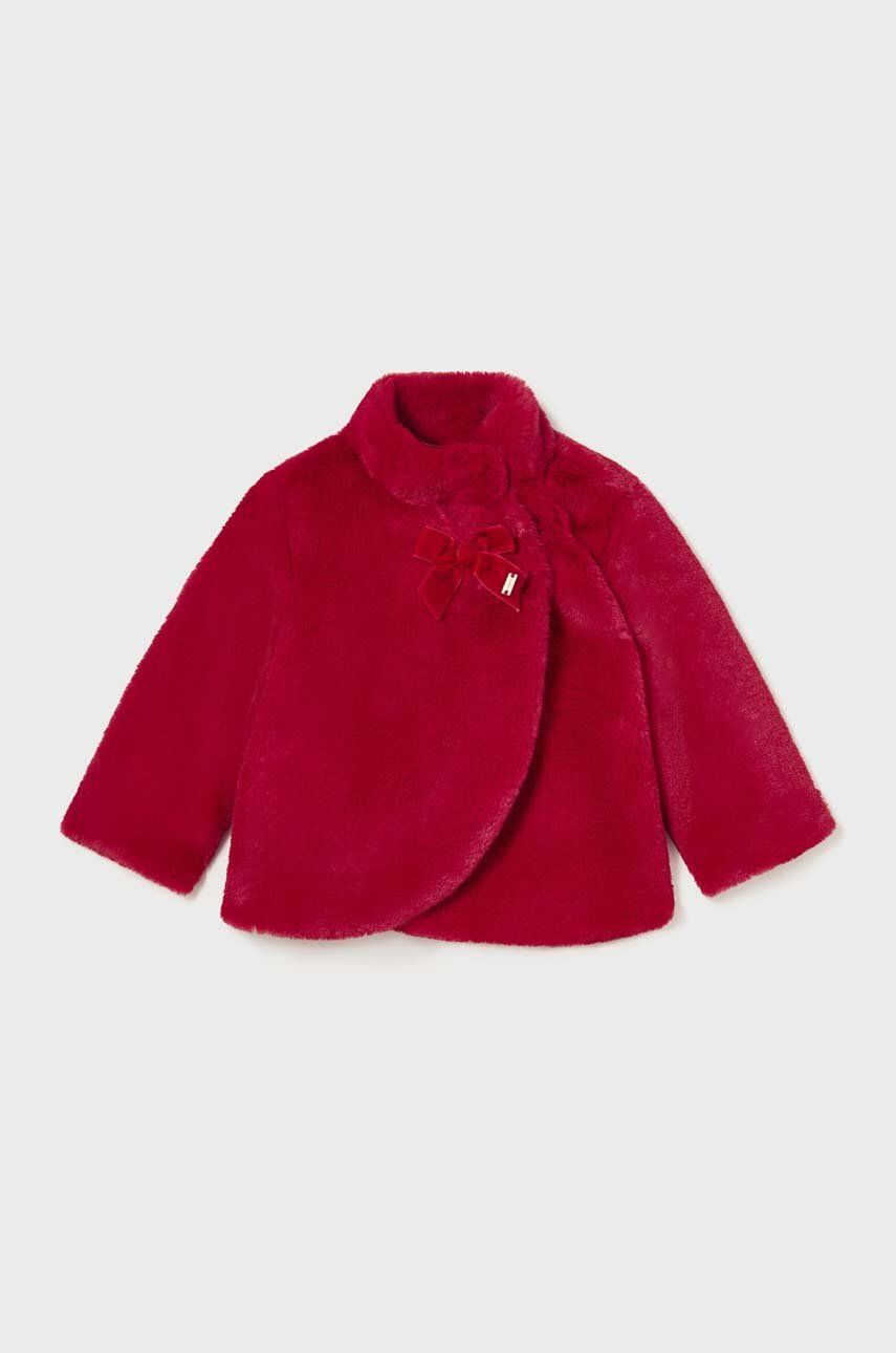Levně Kojenecká bunda Mayoral červená barva