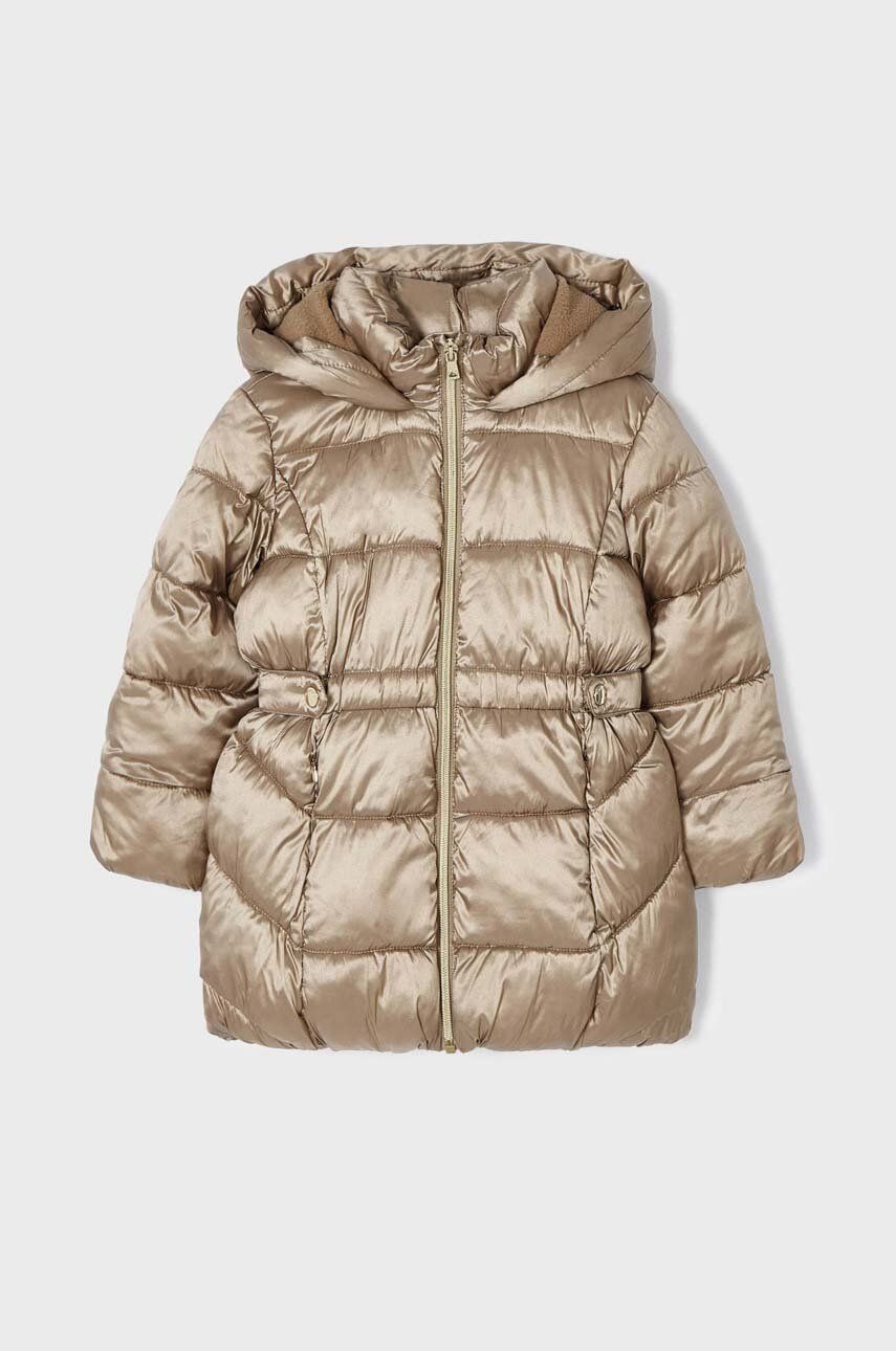 Детская куртка Mayoral цвет золотой Детская куртка Mayoral цвет золотой