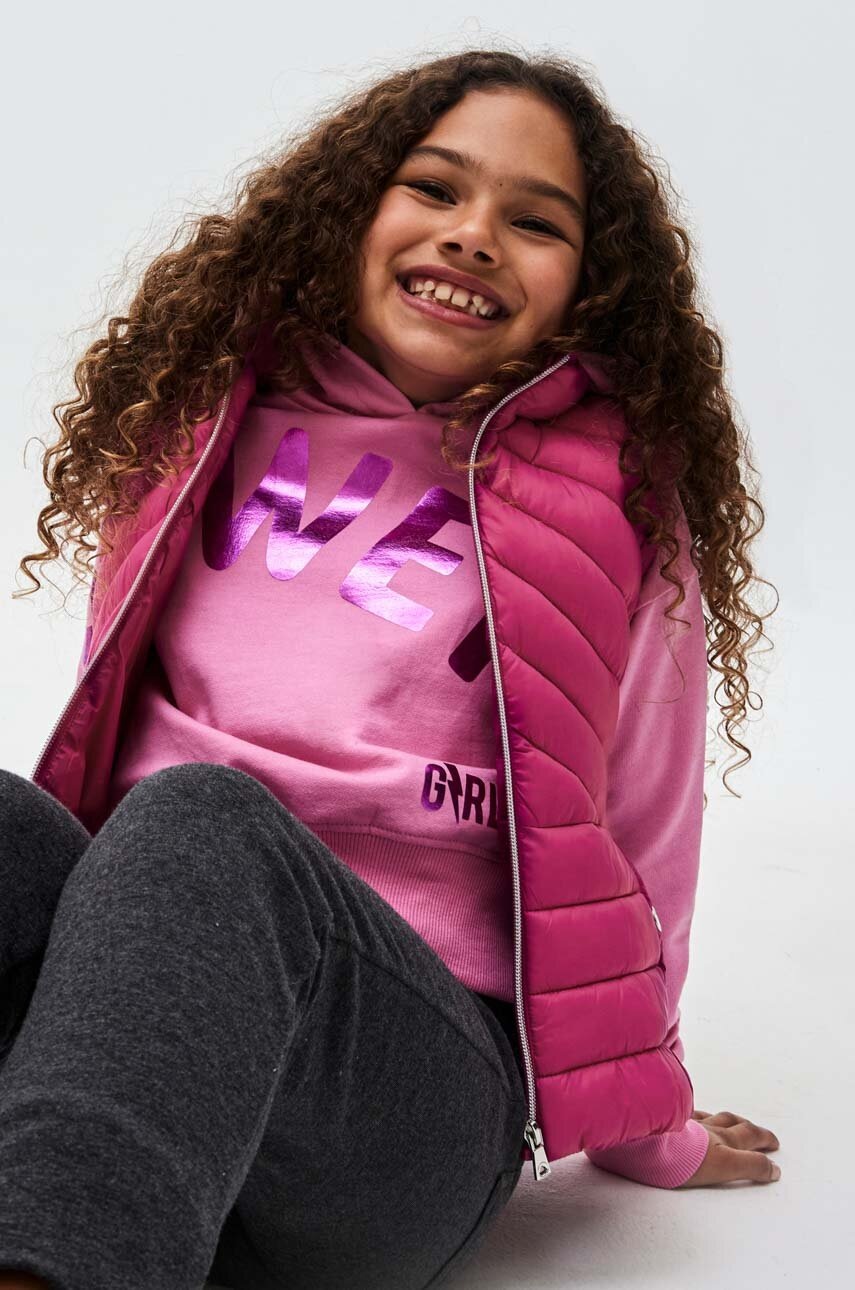 Детская безрукавка Mayoral цвет фиолетовый Детская безрукавка Mayoral цвет фиолетовый