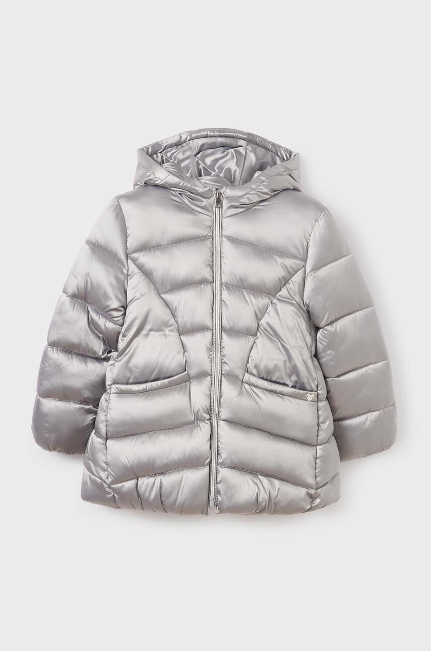 Детская куртка Mayoral цвет серебрянный в Киеве Детская куртка Mayoral цвет серебрянный в Киеве