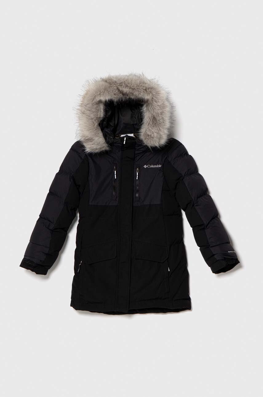 Детская куртка Columbia G Marquam Peak Fusion II цвет чёрный Детская куртка Columbia G Marquam Peak Fusion II цвет чёрный
