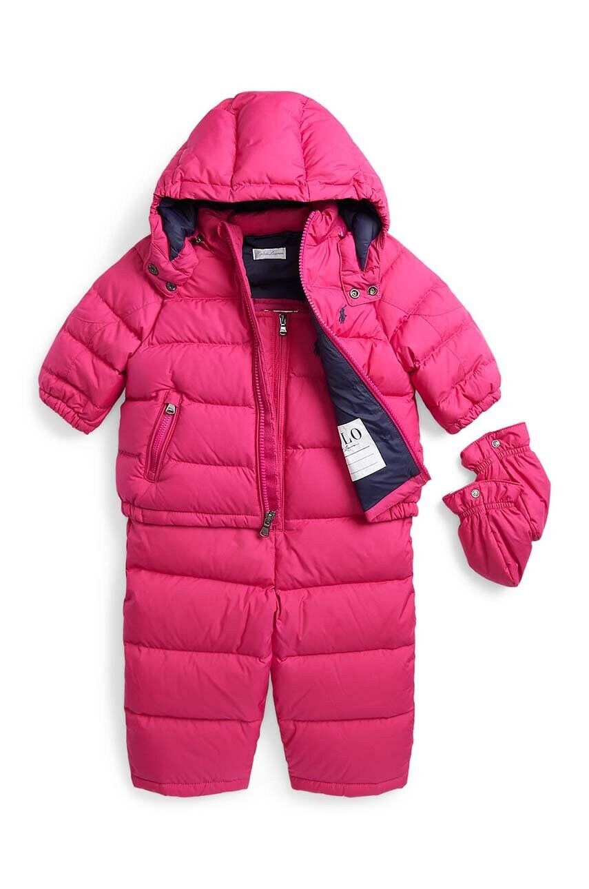 

Комплект для немовлят Polo Ralph Lauren колір рожевий
