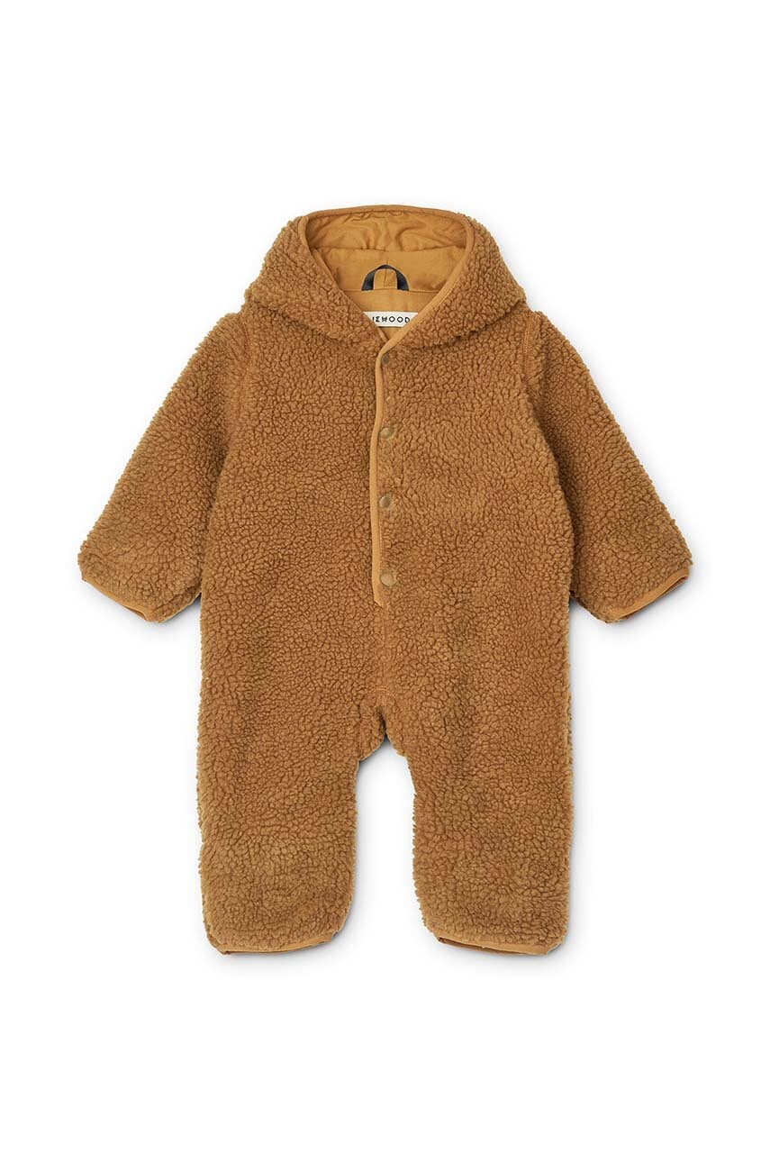 Liewood combinezon bebe culoarea maro