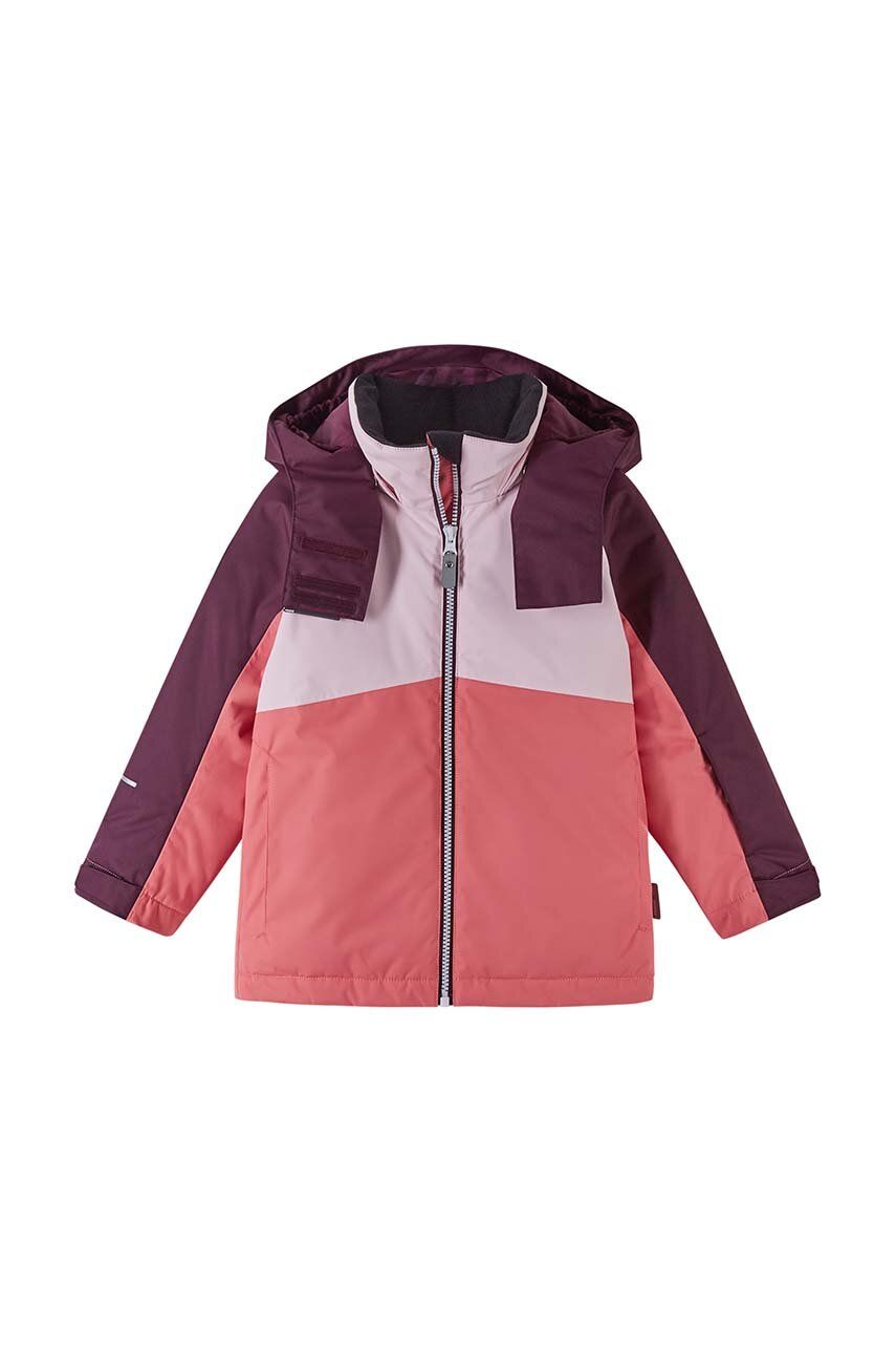 Dětská bunda Reima Salla růžová barva - růžová - Hlavní materiál: 52 % Recyklovaný polyester