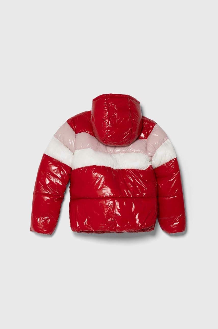 Дитяча куртка United Colors of Benetton колір червоний