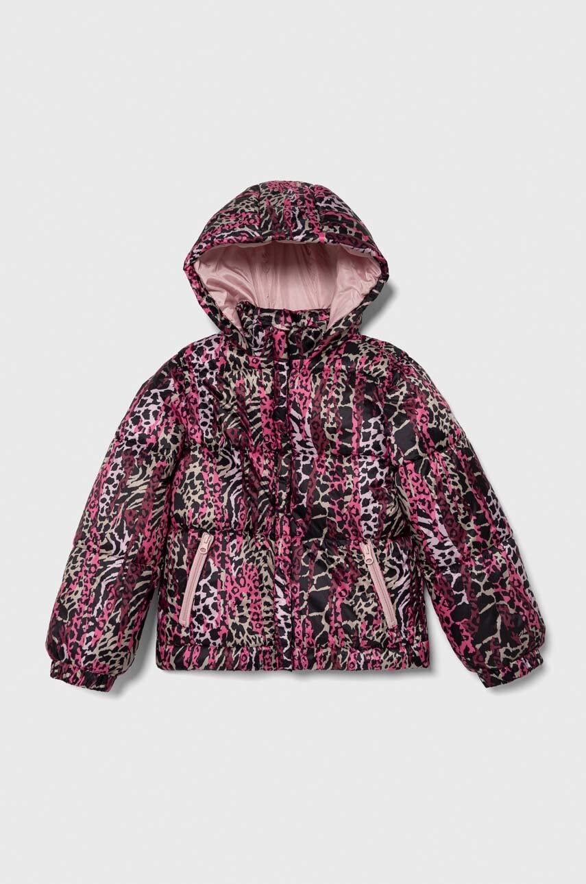 Детская куртка Guess цвет фиолетовый Детская куртка Guess цвет фиолетовый
