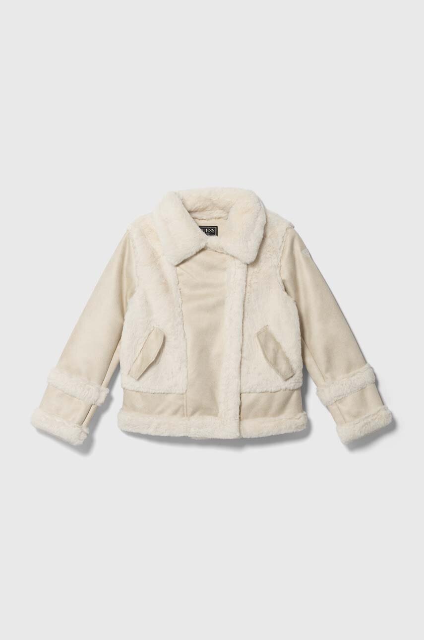 

Детская куртка Guess цвет бежевый