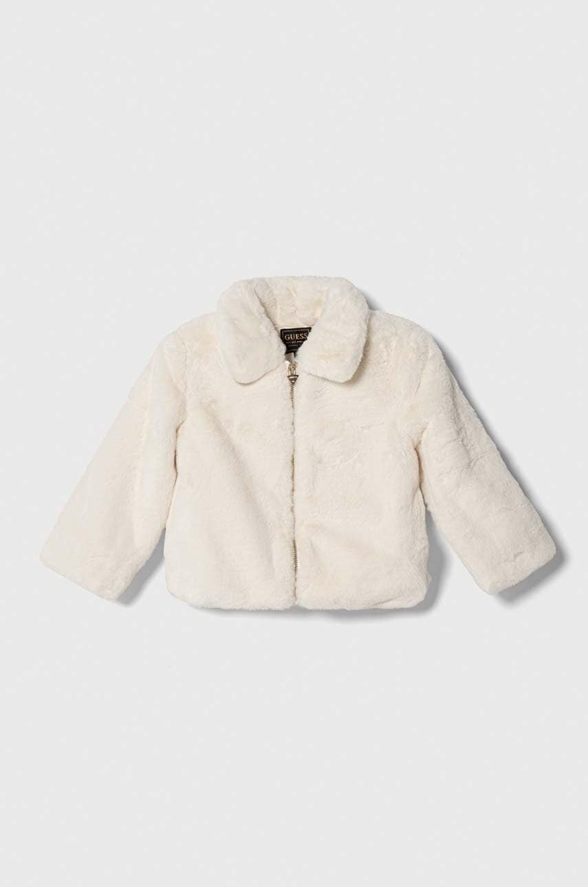 

Дитяча куртка Guess колір бежевий