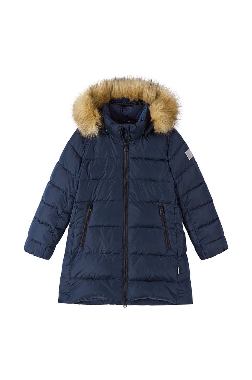 Dětská zimní bunda Reima Lunta tmavomodrá barva - námořnická modř - Hlavní materiál: 100 % Polyamid
