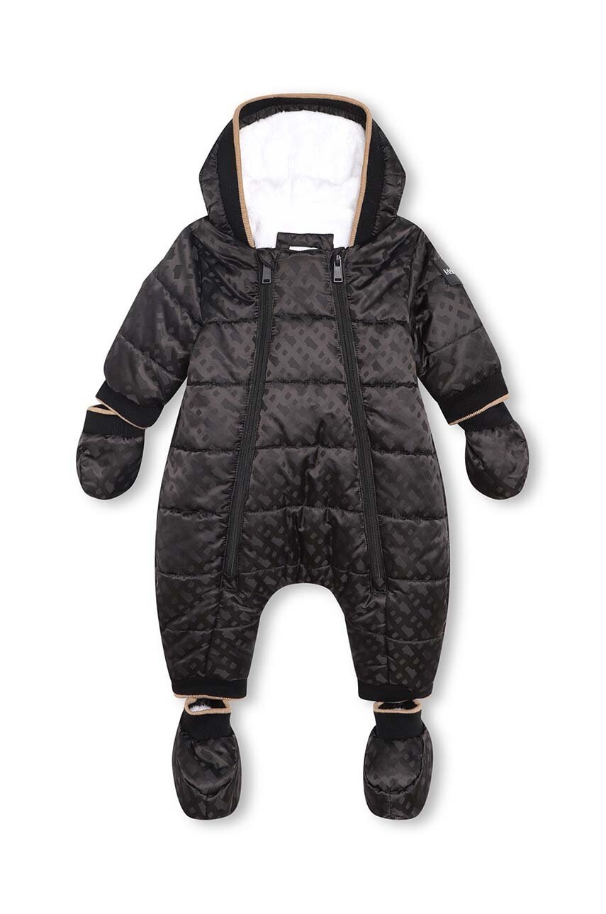 Детский зимний комбинезон BOSS цвет чёрный Детский зимний комбинезон BOSS цвет чёрный