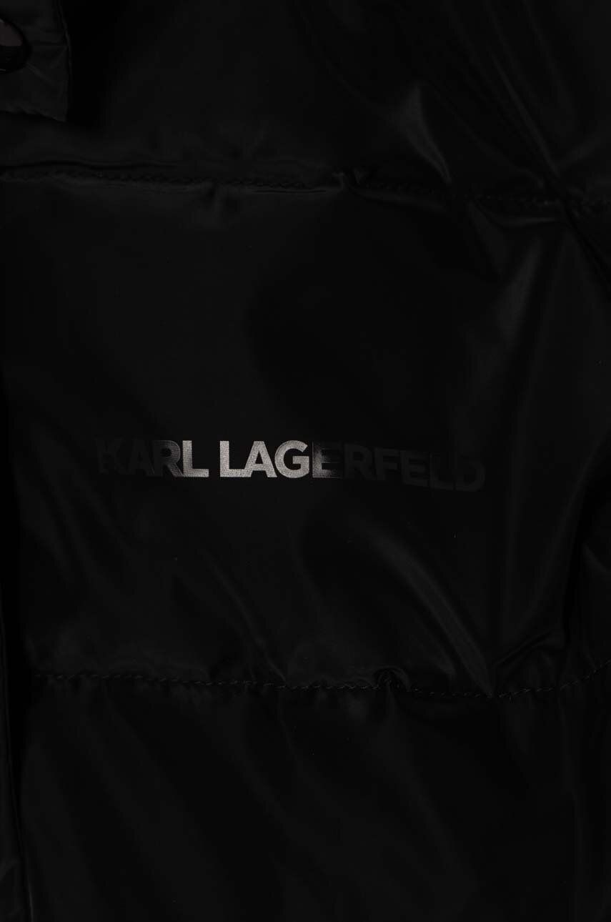 Karl Lagerfeld Geaca Copii Culoarea Negru