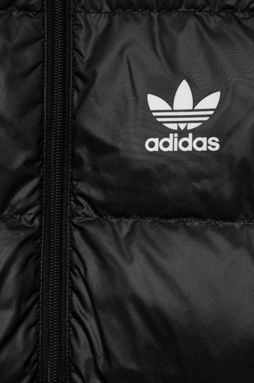 Adidas Originals Geaca De Puf Pentru Copii DOWN JACKET ELO Culoarea Negru