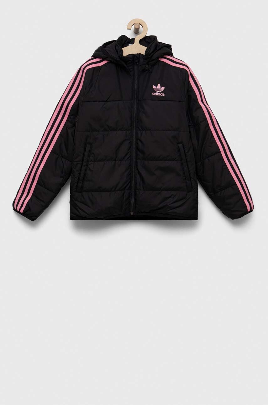 Adidas Originals Geaca Copii Culoarea Negru