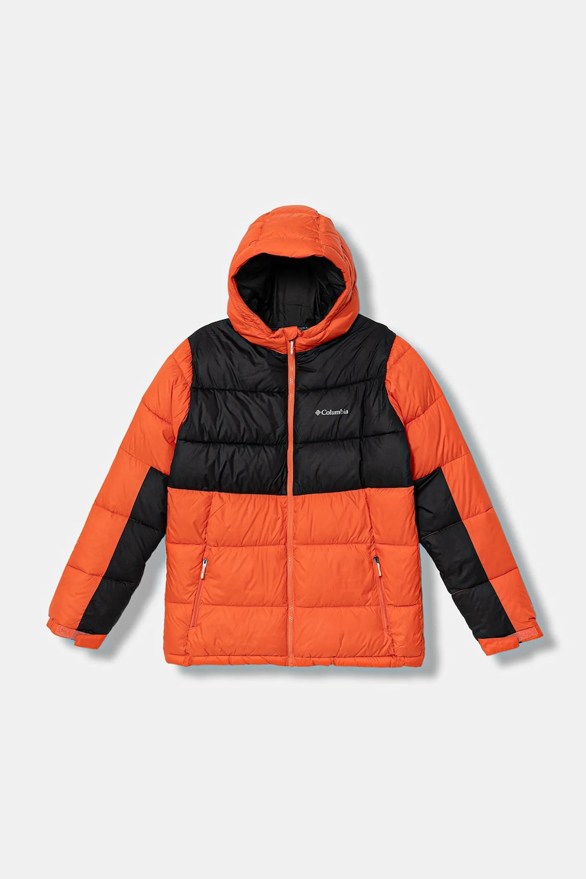 Columbia geacă U Pike Lake II Hdd Jacke culoarea portocaliu, 2050351
