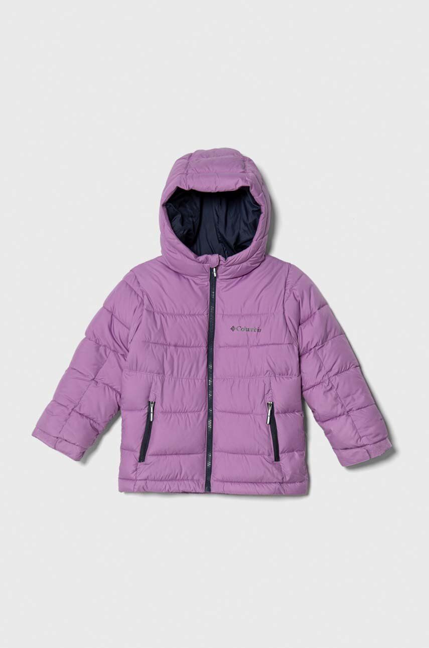 Columbia geaca copii U Pike Lake II Hdd Jacke culoarea violet