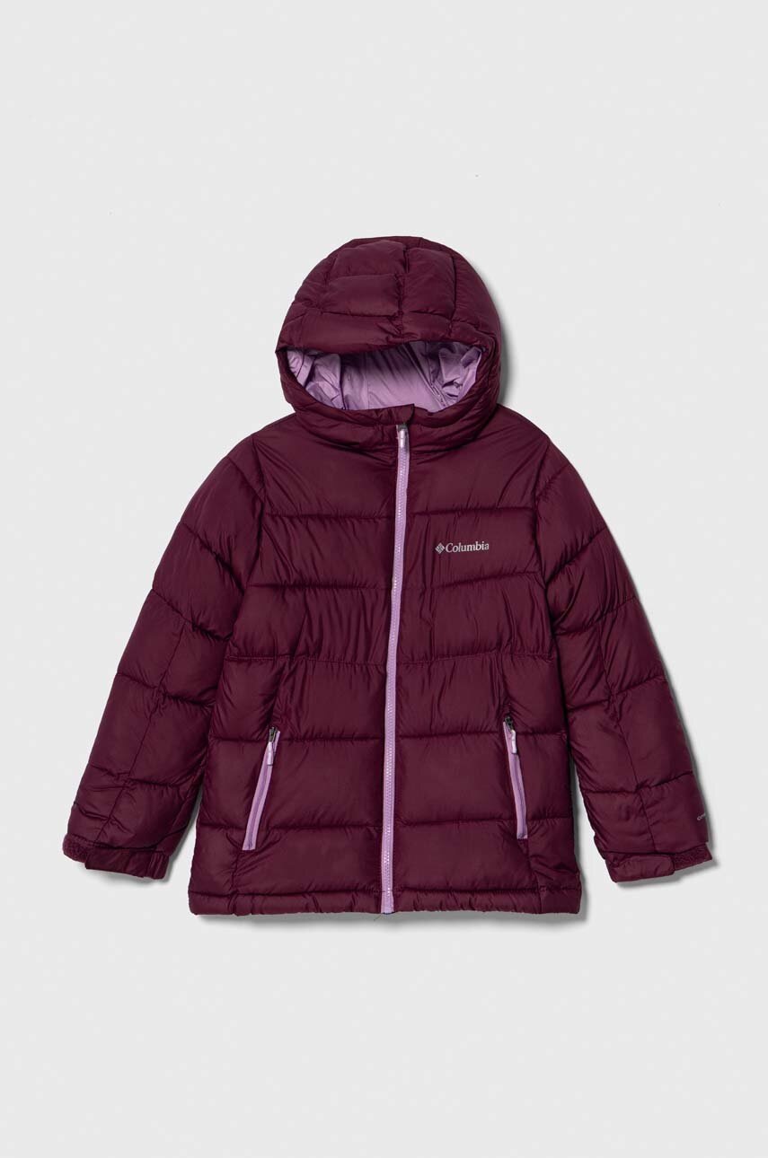 Детская куртка Columbia U Pike Lake II Hdd Jacke цвет бордовый Детская куртка Columbia U Pike Lake II Hdd Jacke цвет бордовый