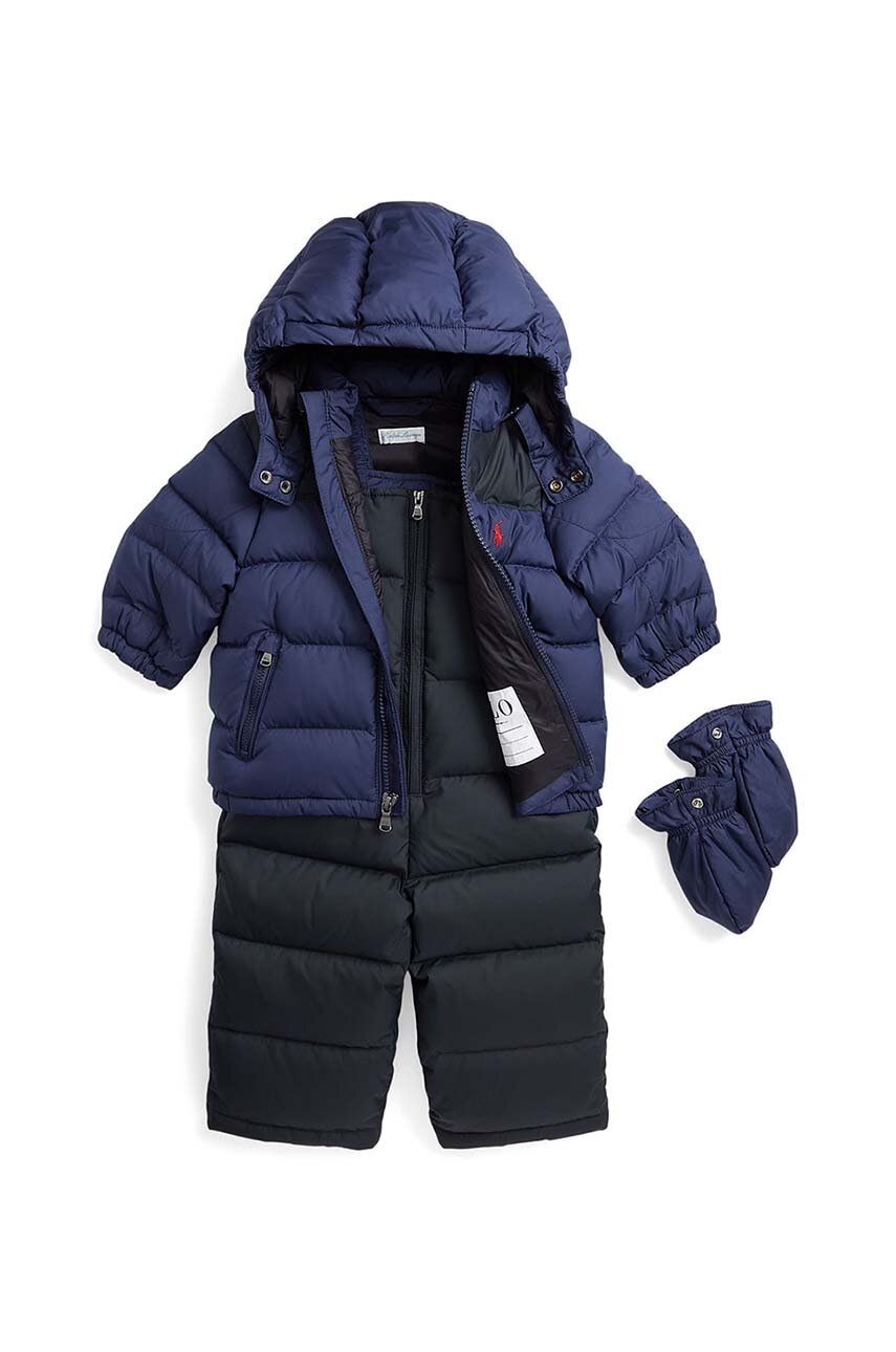 

Комплект для младенцев Polo Ralph Lauren цвет синий