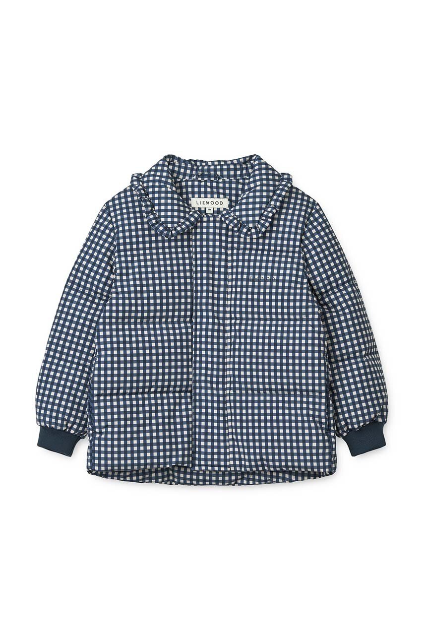 Детская пуховая куртка Liewood цвет синий Детская пуховая куртка Liewood цвет синий