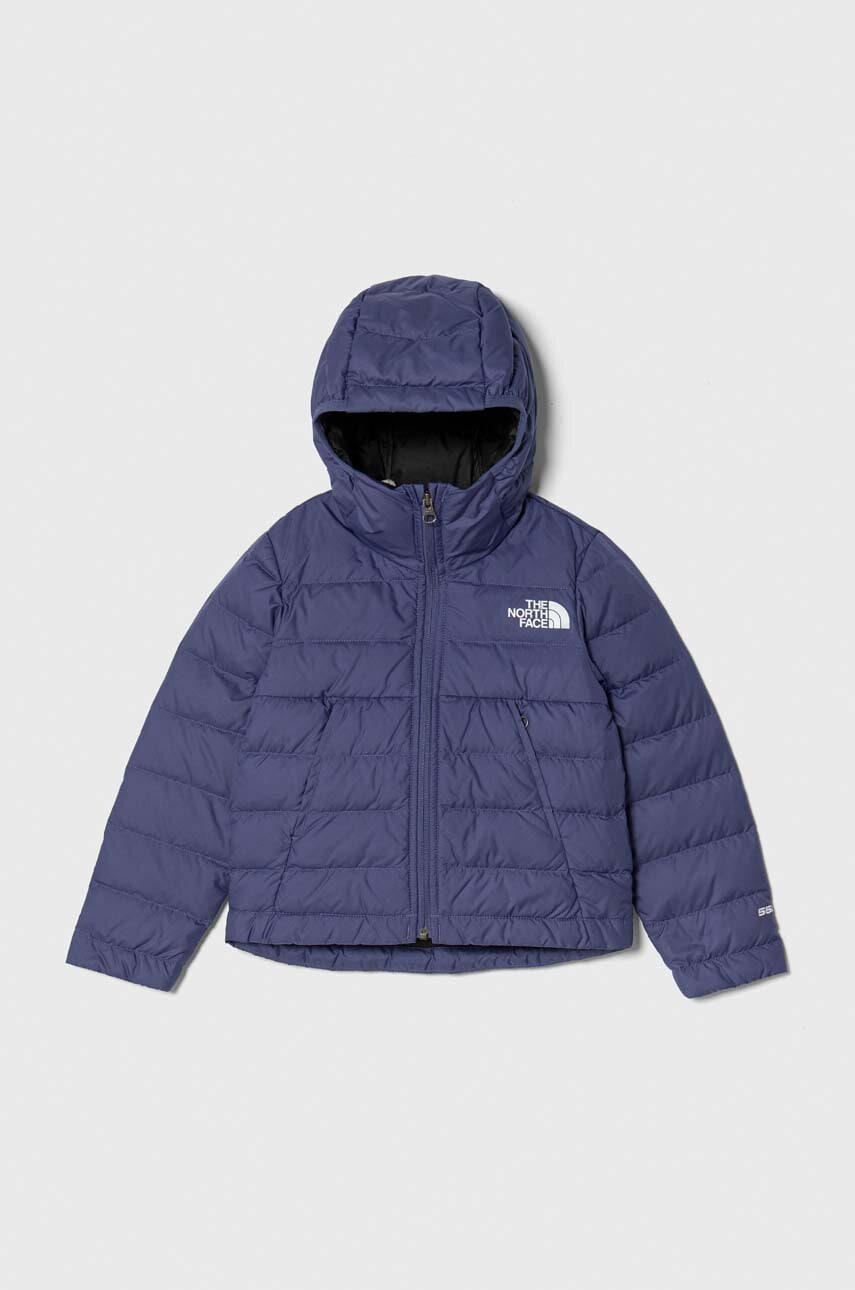 Dětská péřová bunda The North Face B NEVER STOP DOWN JACKET - modrá - Hlavní materiál: 100 % Polyest