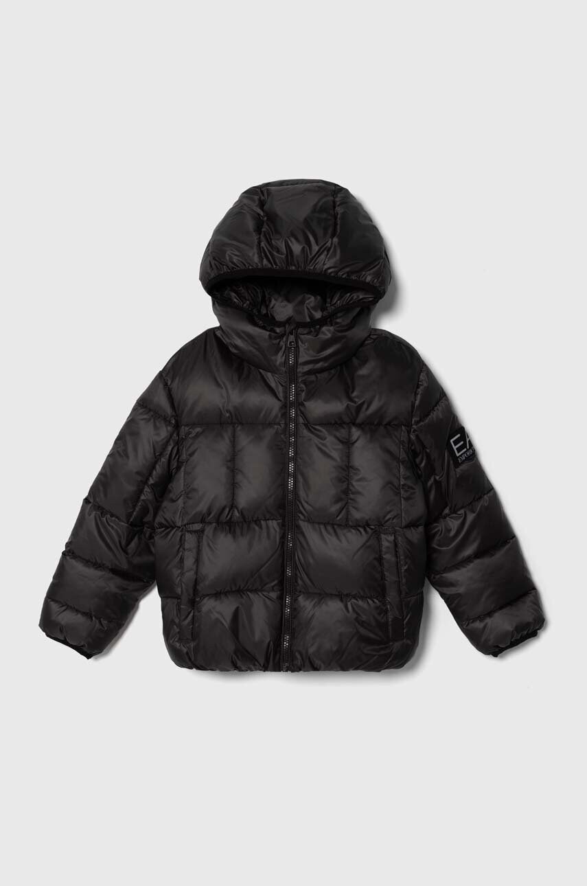 

Дитяча куртка EA7 Emporio Armani колір чорний