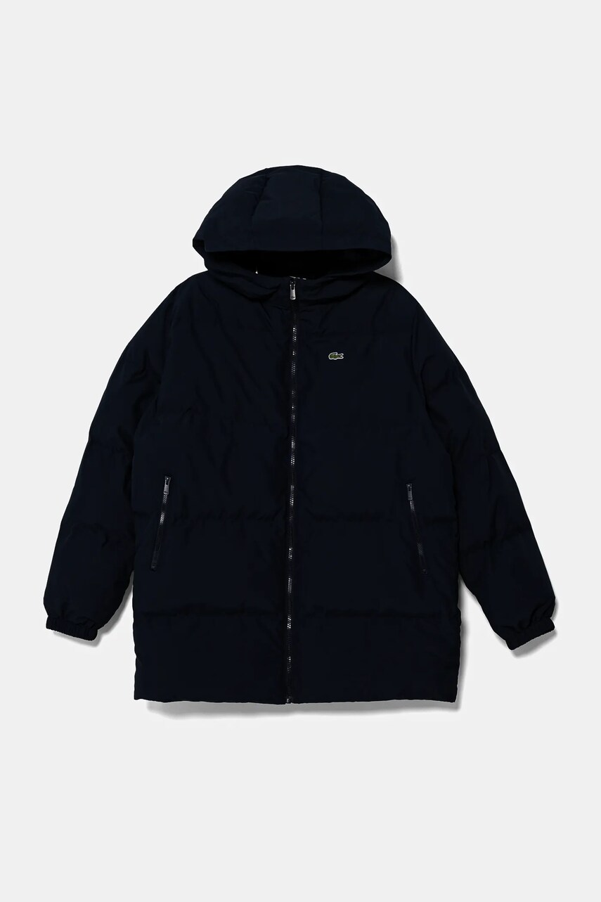 Lacoste geaca culoarea albastru marin