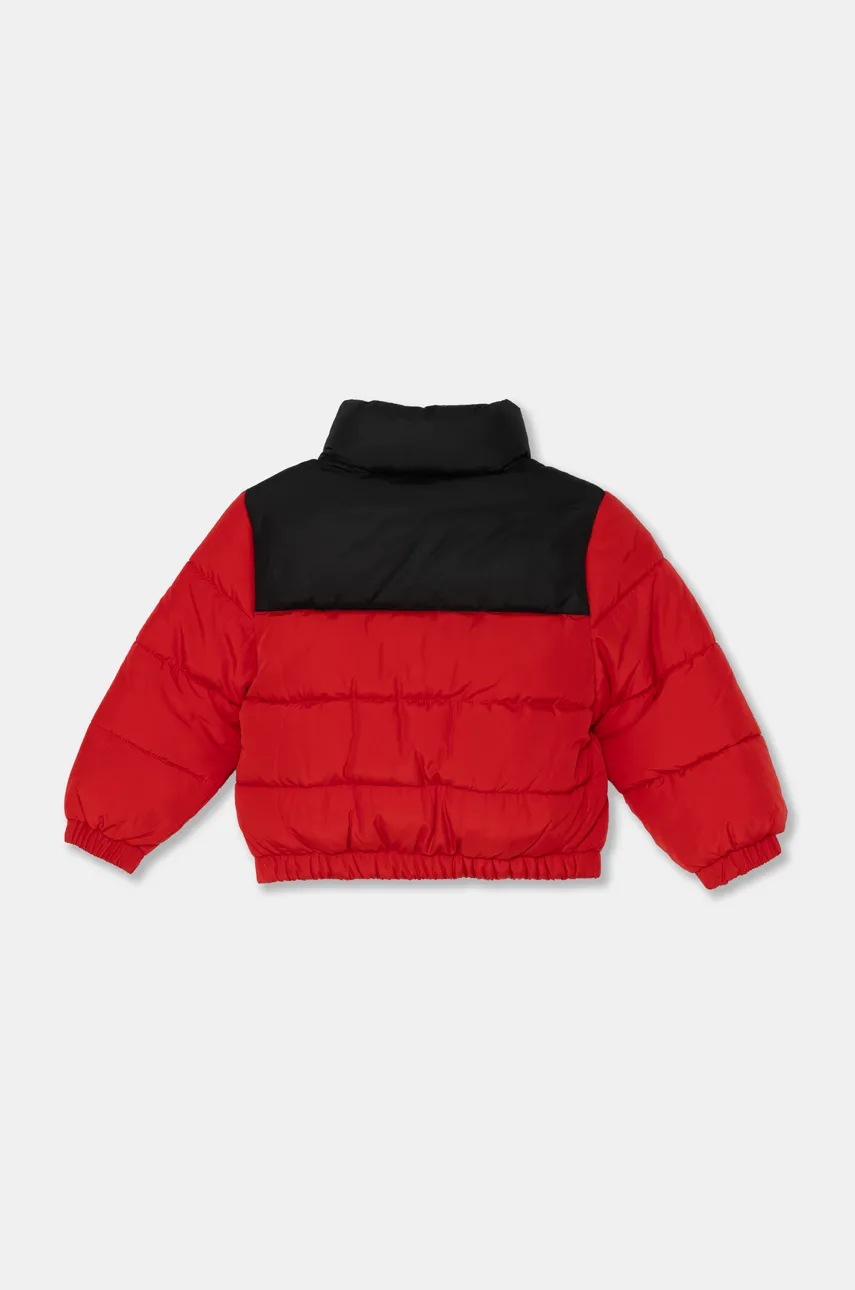 Дитяча куртка Fila THELKOW blocked padded jacket колір червоний