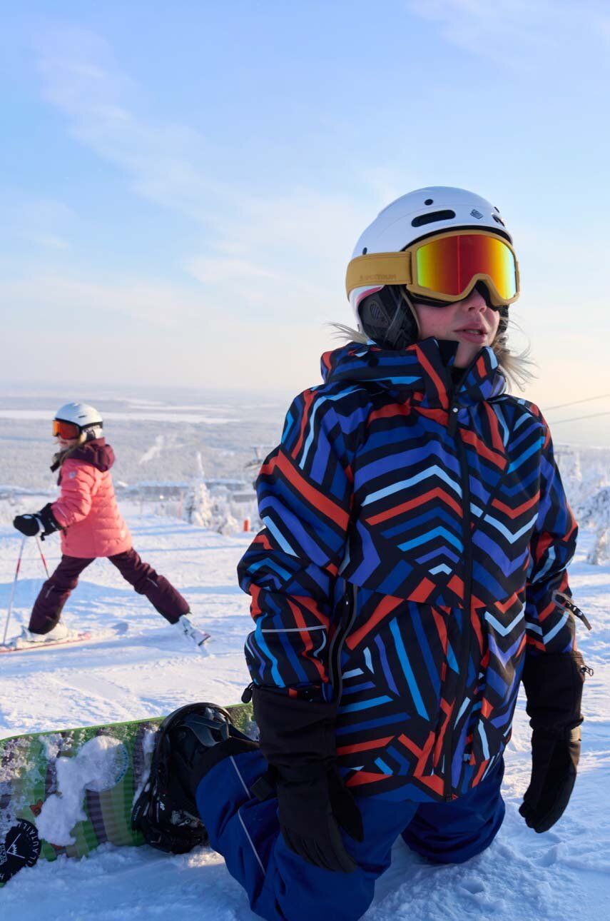 E-shop Dětská lyžařská bunda Reima Tirro oranžová barva