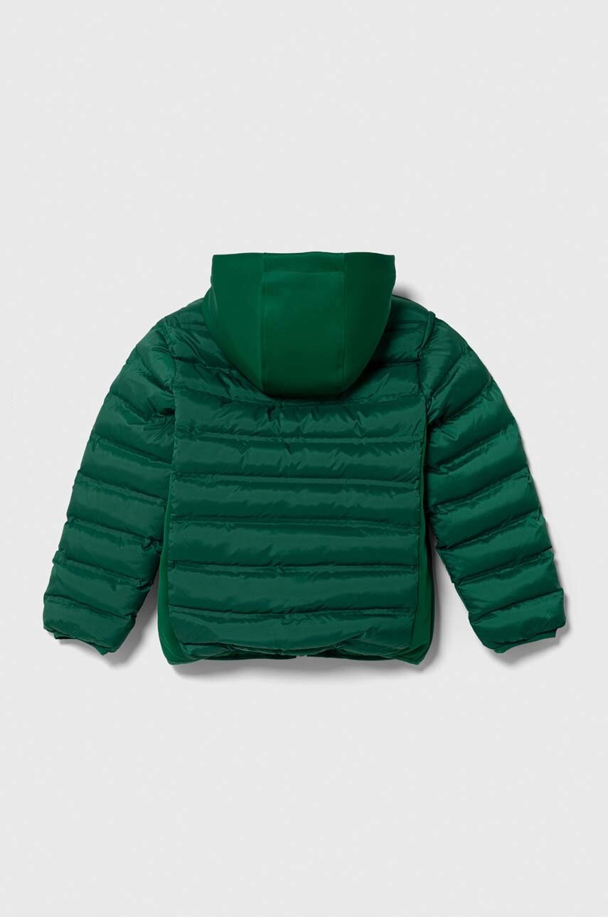 Детская куртка United Colors of Benetton цвет зелёный
