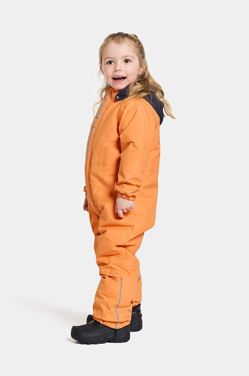 Dětská zimní kombinéza Didriksons RIO KIDS COVER oranžová barva