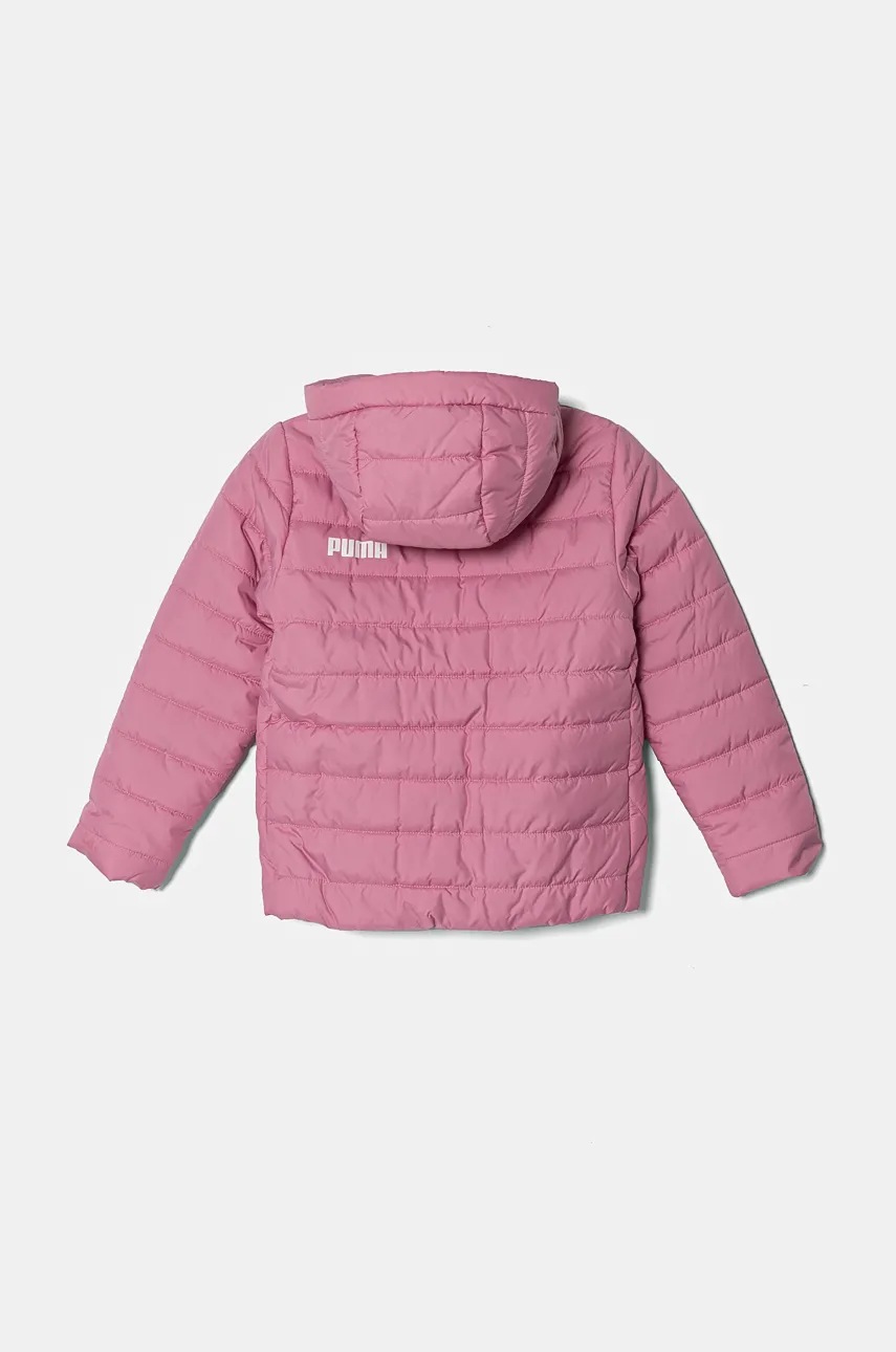 Детская куртка Puma ESS Hooded Padded Jacket цвет розовый
