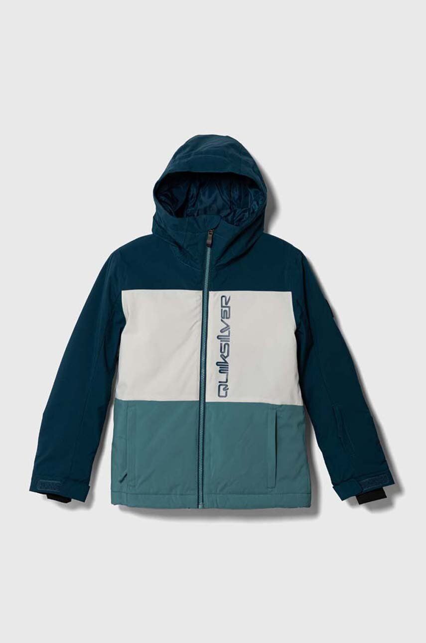 Dětská lyžařská bunda Quiksilver SIDE HIT YOUTH SNJT - modrá - Hlavní materiál: 100 % Polyester