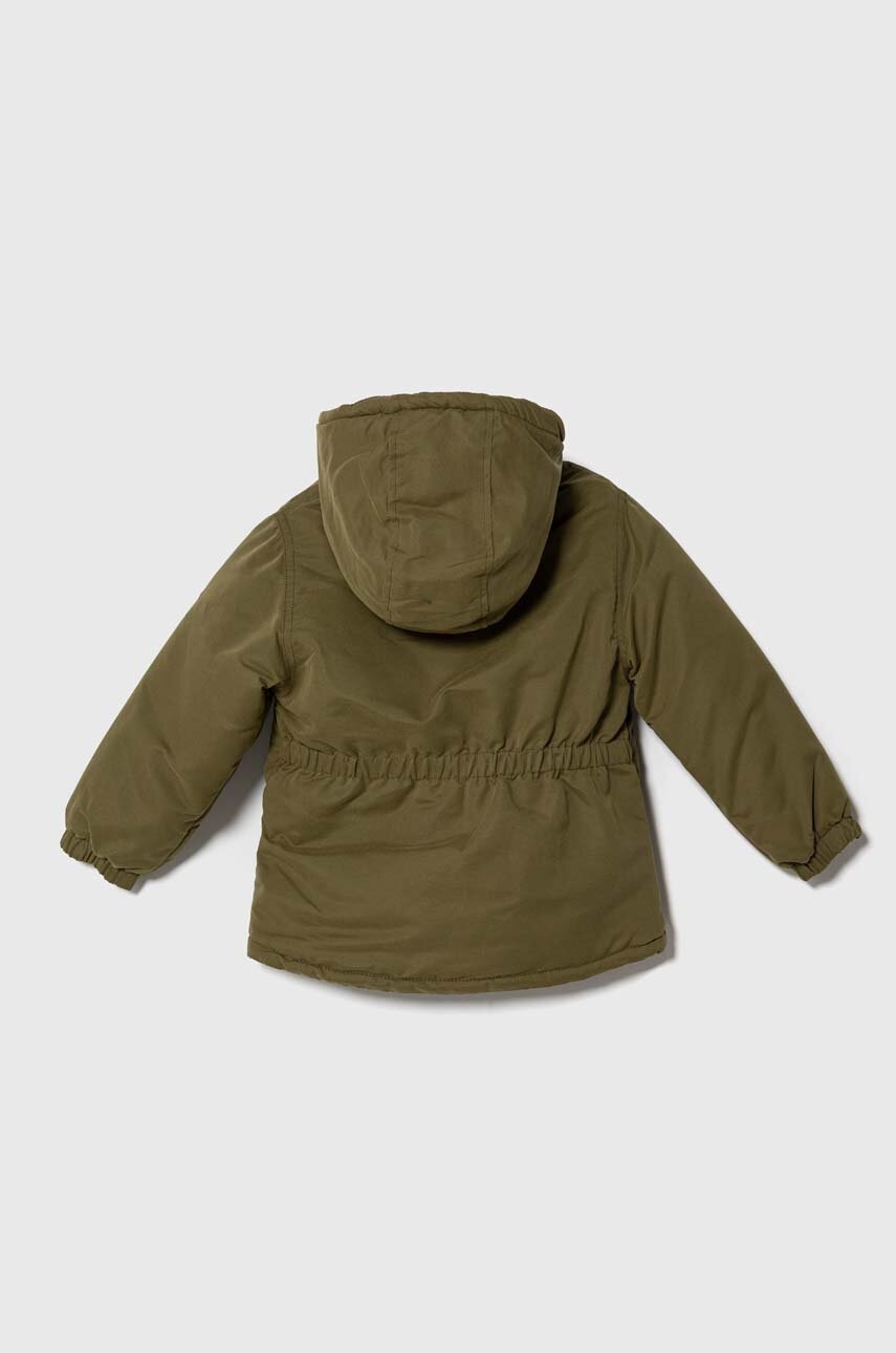 Детская куртка United Colors of Benetton цвет зелёный