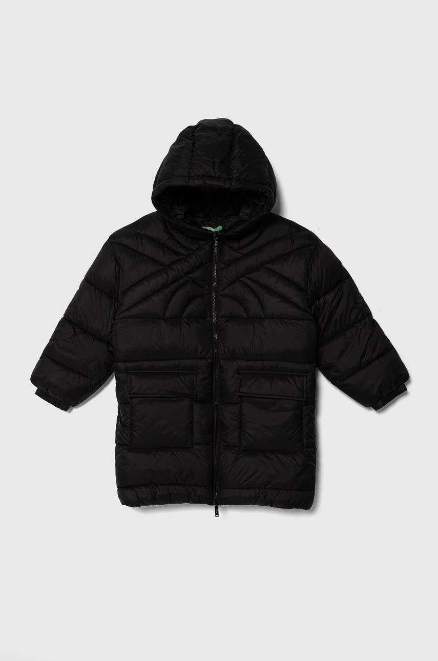 Детская куртка United Colors of Benetton цвет чёрный Детская куртка United Colors of Benetton цвет чёрный