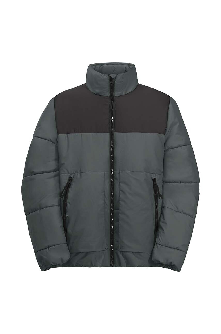 Детская куртка Jack Wolfskin TEEN INS цвет зелёный Детская куртка Jack Wolfskin TEEN INS цвет зелёный
