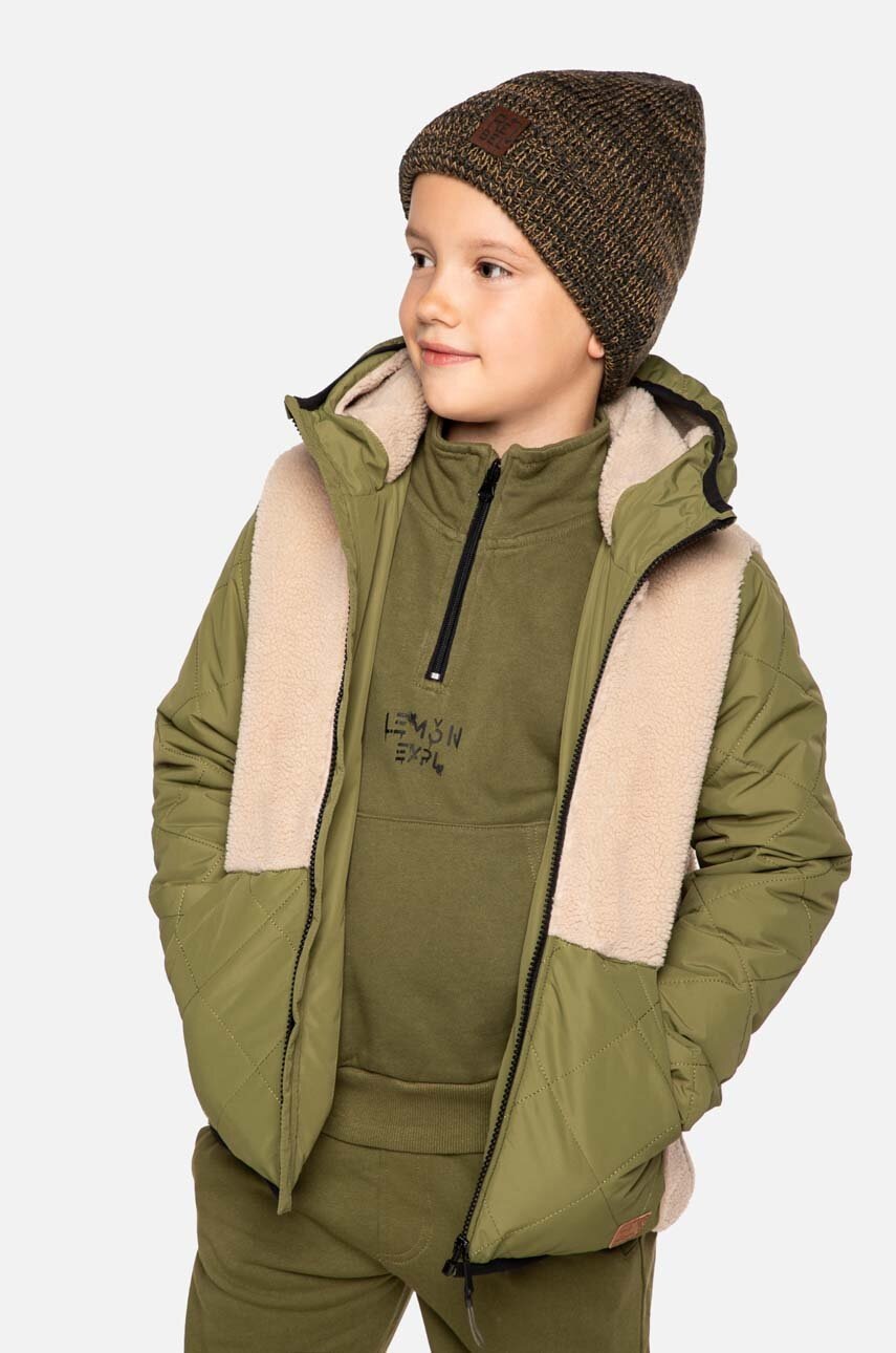 

Дитяча куртка Lemon Explore ZL3152702OJB OUTERWEAR JESIEŃ BOY колір зелений