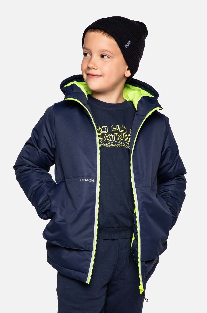 

Дитяча куртка Lemon Explore ZL3152703OJB OUTERWEAR JESIEŃ BOY колір синій