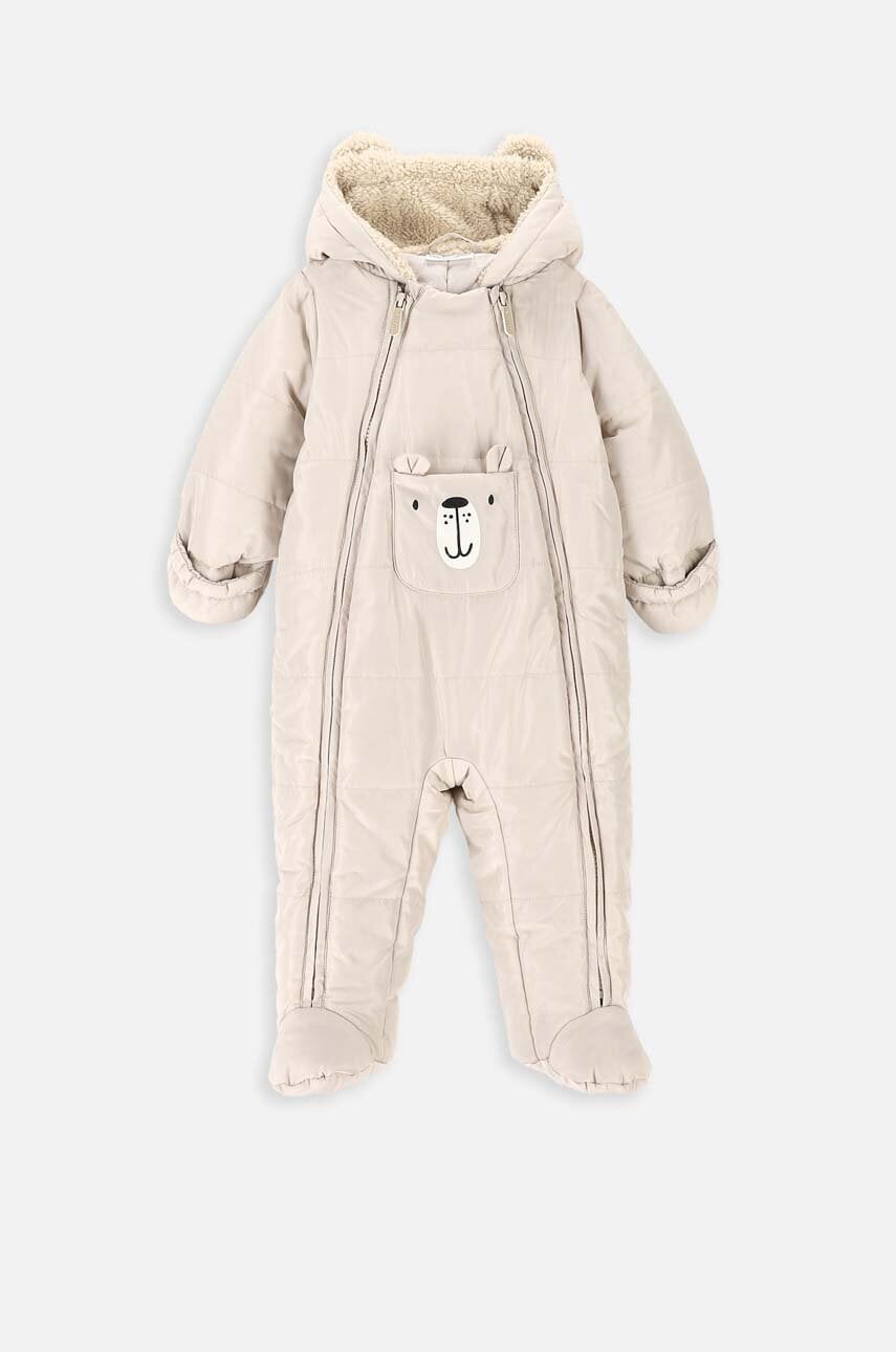Комбинезон для младенцев Coccodrillo цвет бежевый Комбинезон для младенцев Coccodrillo цвет бежевый