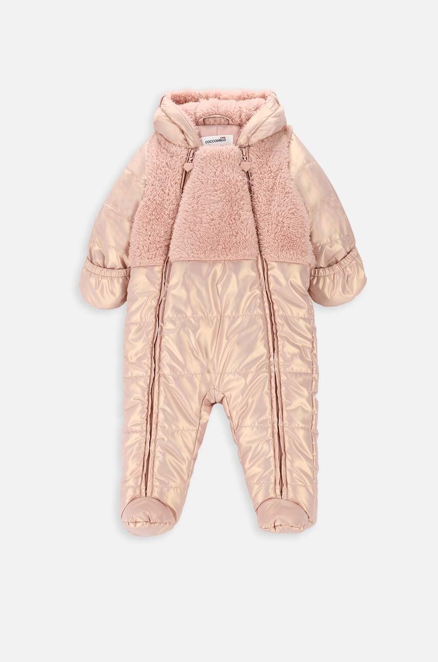 Комбинезон для младенцев Coccodrillo ZC3156202OGN OUTERWEAR GIRL NEWBORN цвет розовый Комбинезон для младенцев Coccodrillo ZC3156202OGN OUTERWEAR GIRL NEWBORN цвет розовый