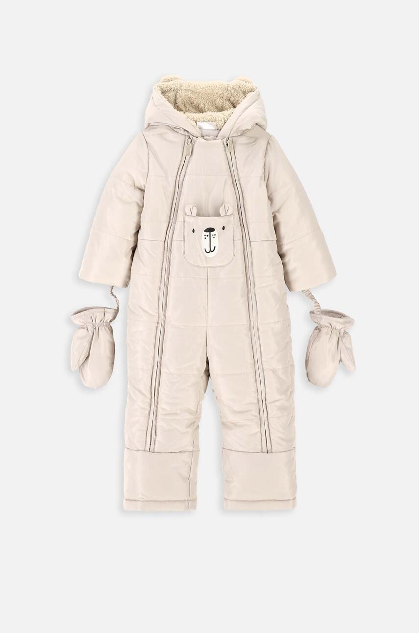 Комбинезон для младенцев Coccodrillo цвет бежевый Комбинезон для младенцев Coccodrillo цвет бежевый