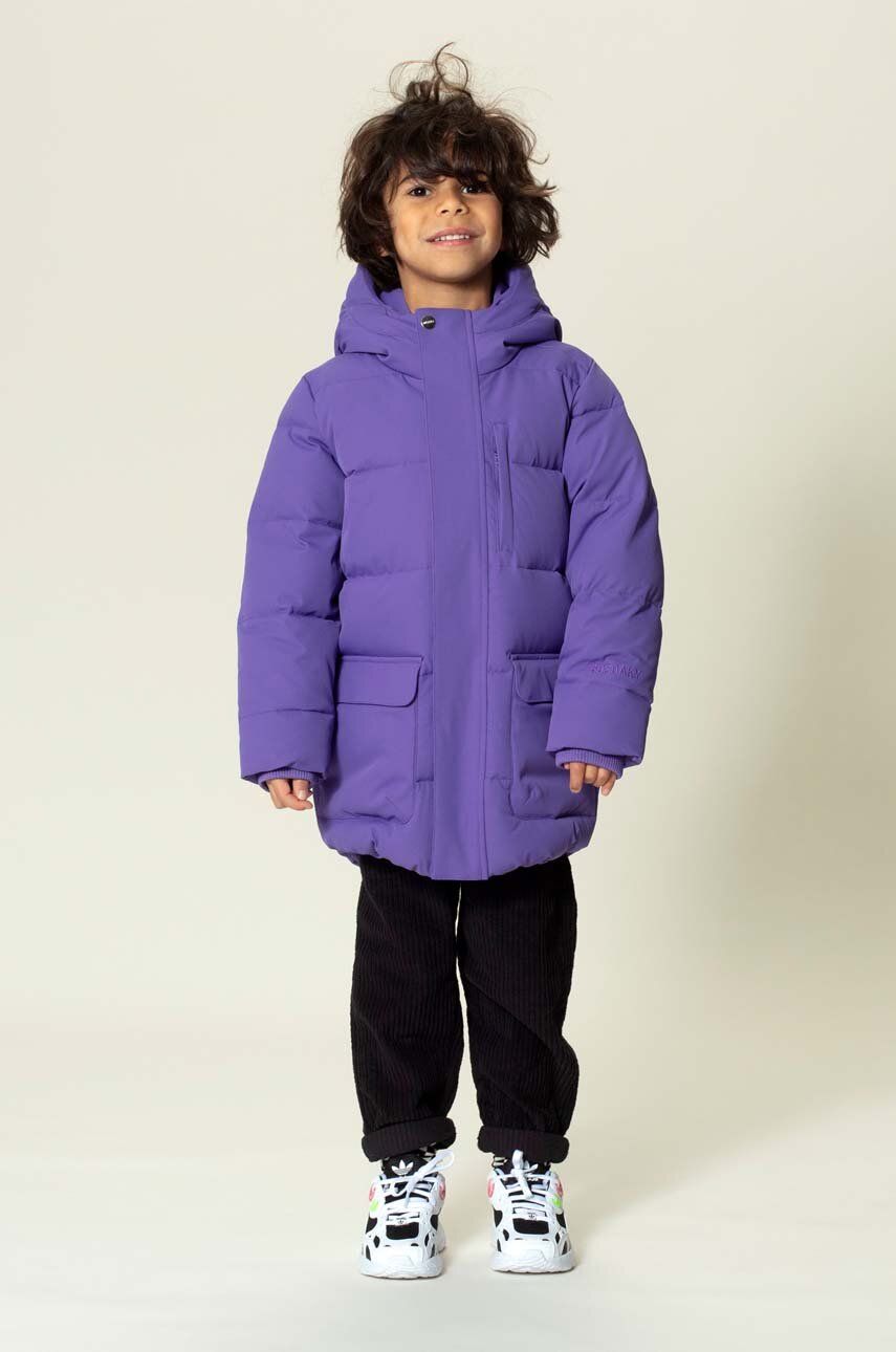 E-shop Dětská bunda Gosoaky TIGER EYE fialová barva