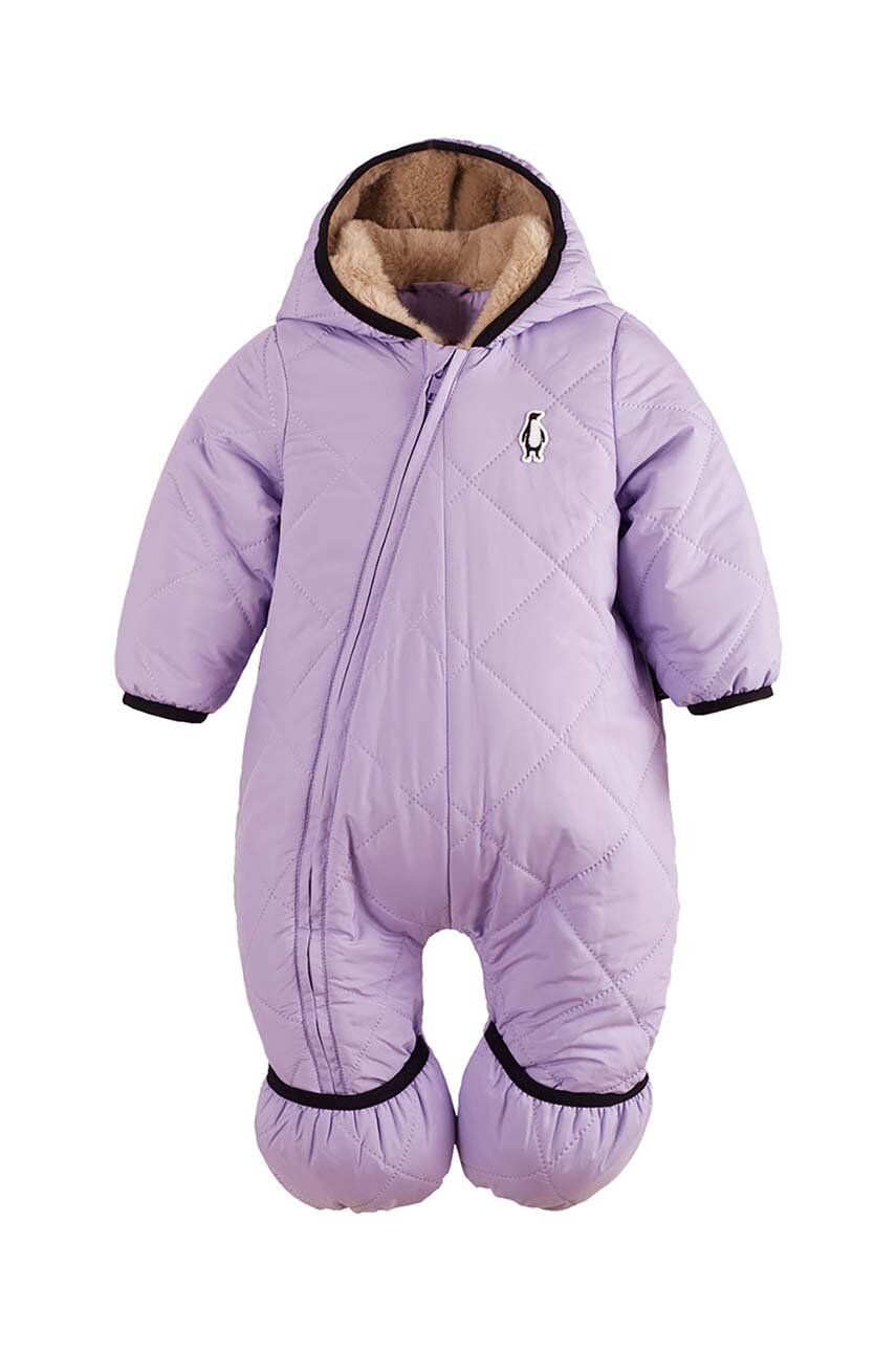 Gosoaky salopete de iarna pentru copii BABY SPARROW culoarea violet