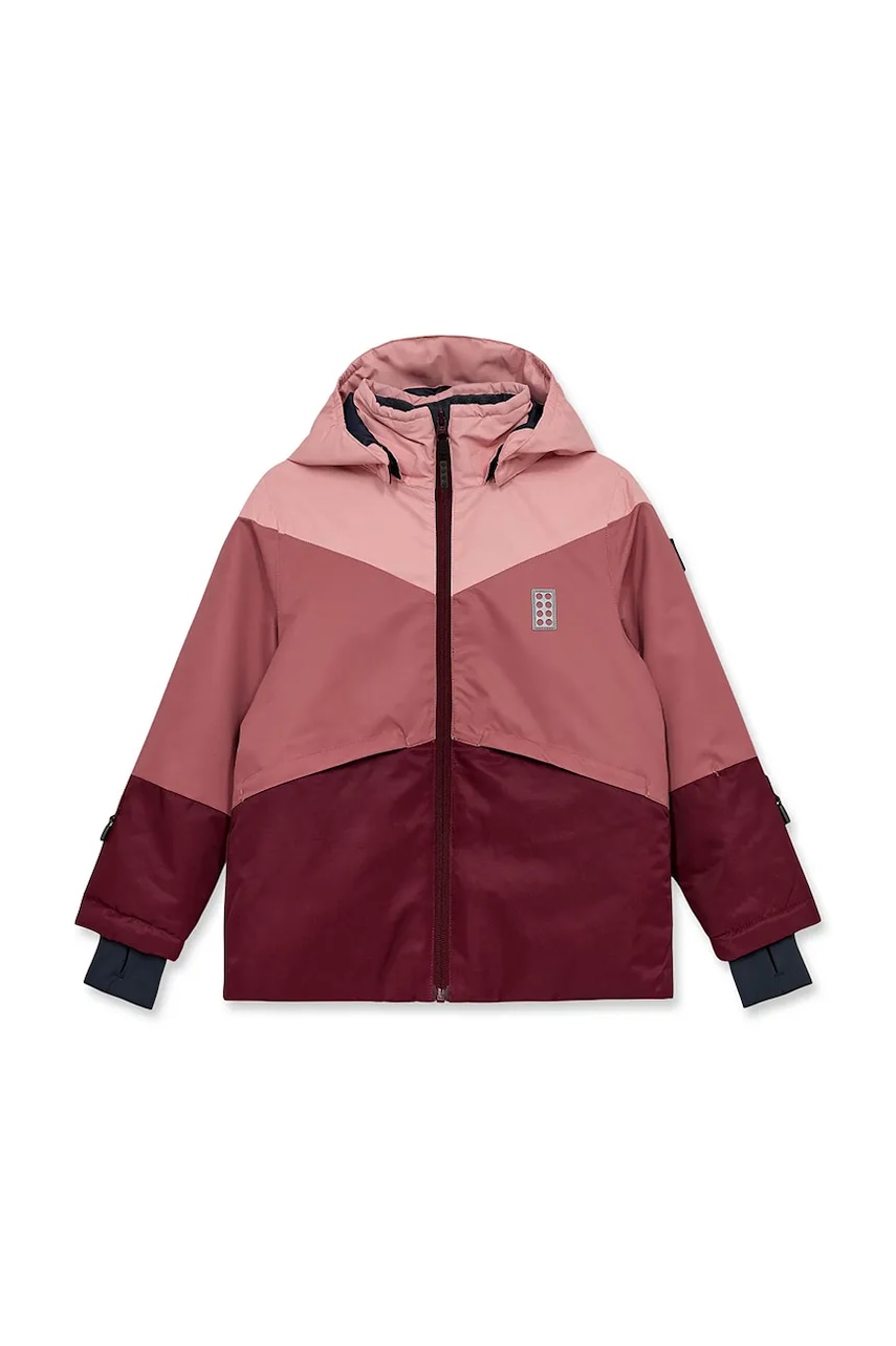 Lego geaca de schi pentru copii culoarea roz