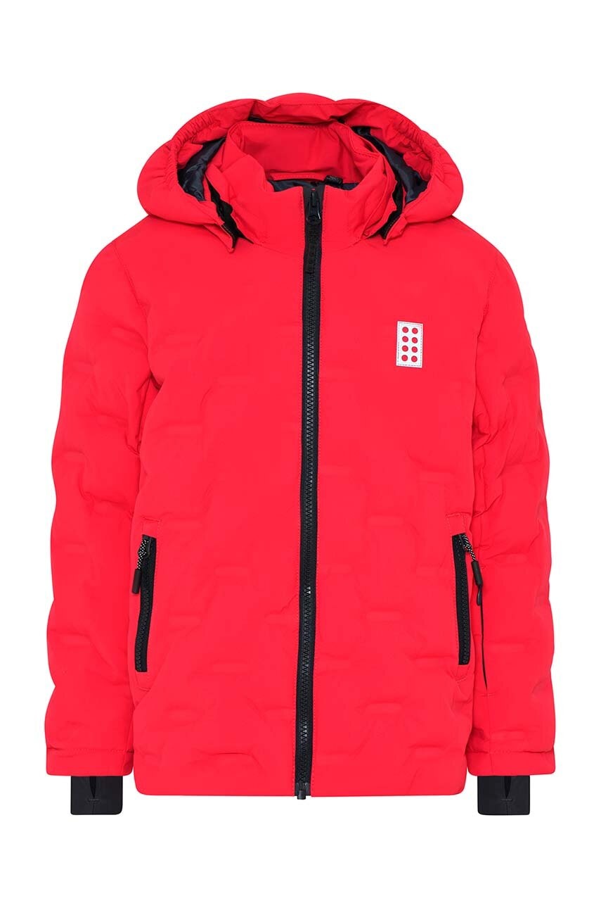 Детская лыжная куртка Lego 22879 JACKET цвет красный Детская лыжная куртка Lego 22879 JACKET цвет красный