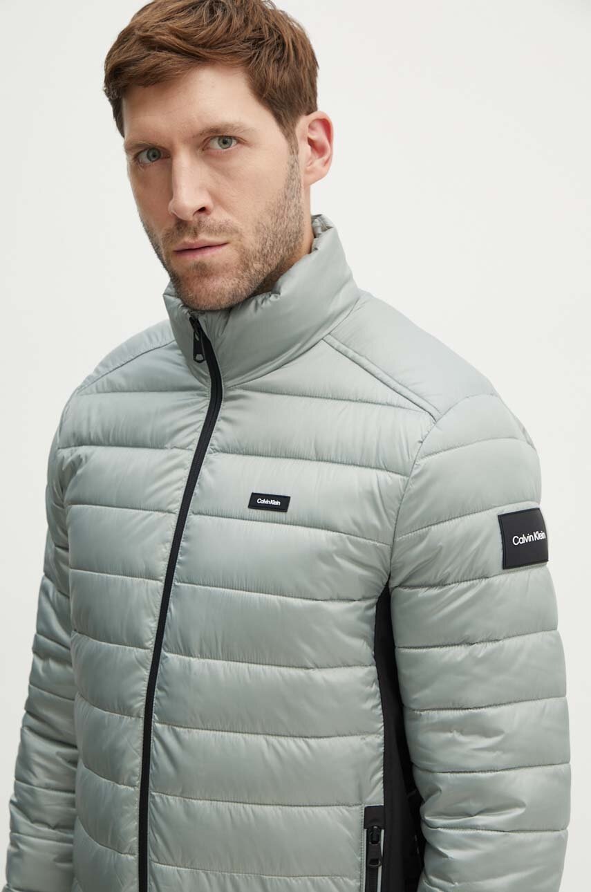 Куртка Calvin Klein чоловіча колір зелений зимова 