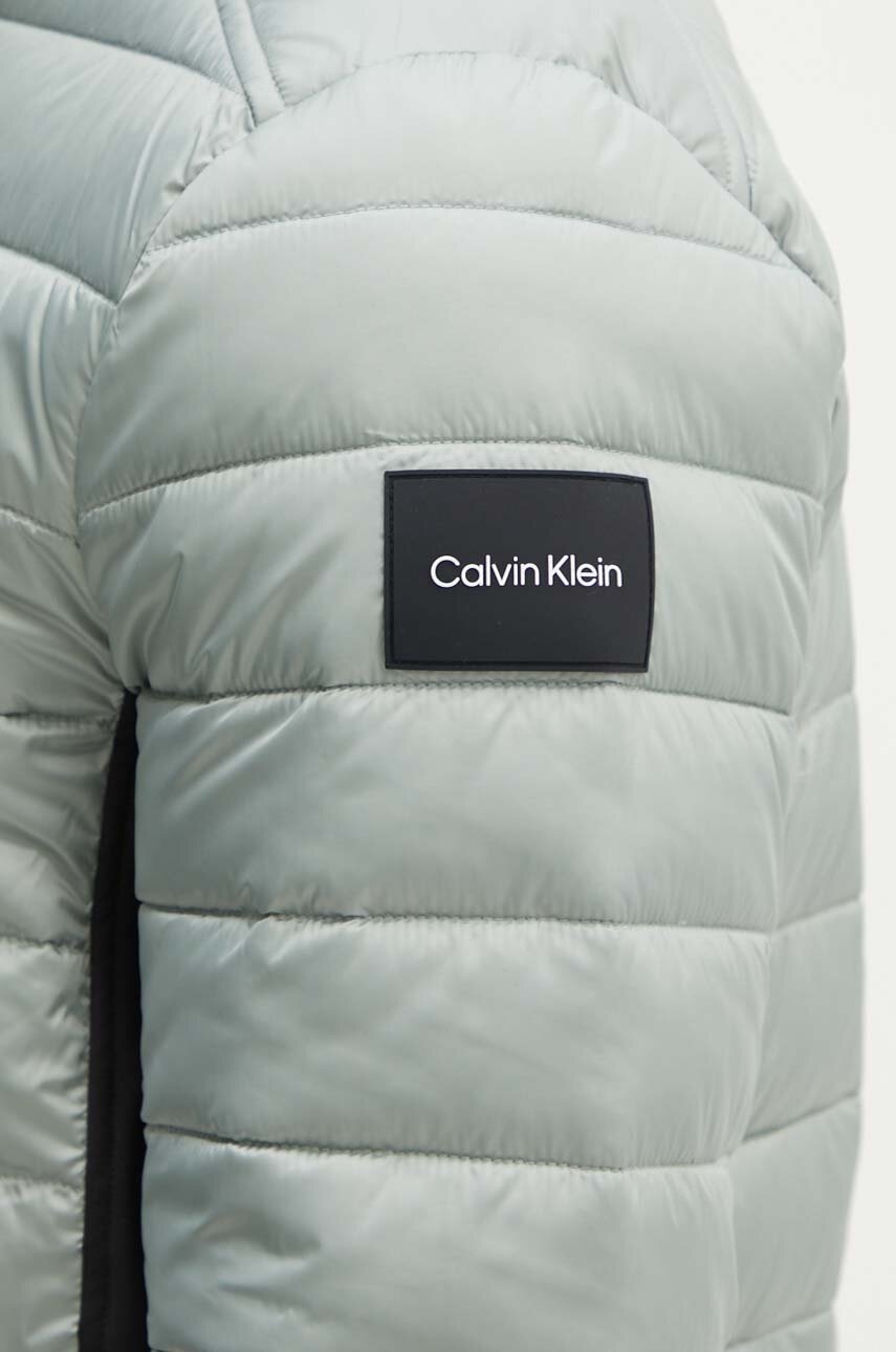 Куртка Calvin Klein чоловіча колір зелений зимова 