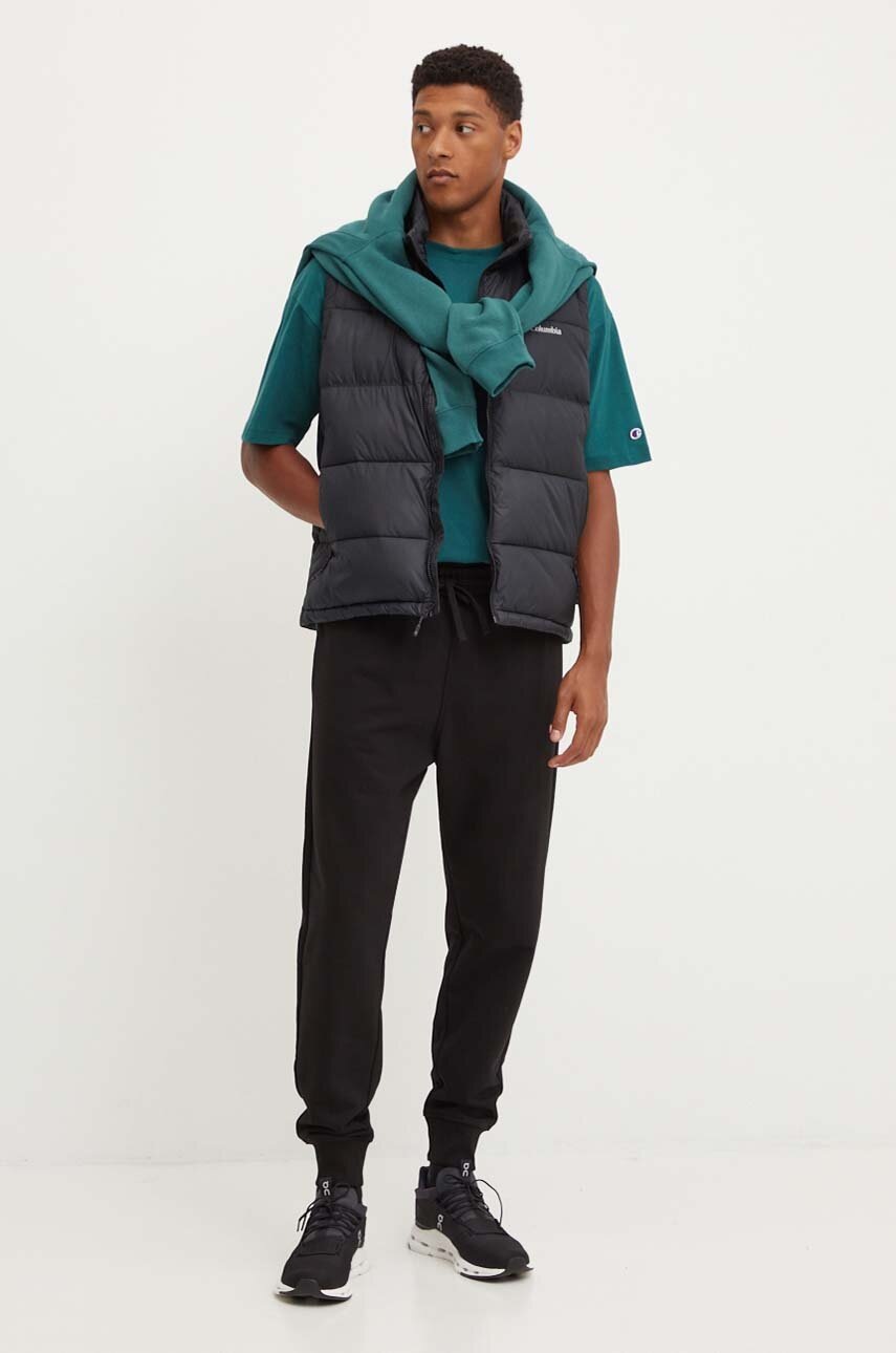 Αμάνικο μπουφάν Columbia Pike Lake II χρώμα: μαύρο φωτογραφία