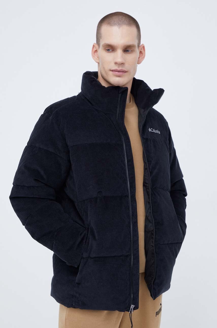 Columbia geaca barbati, culoarea negru, de iarna